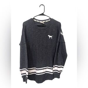 Victoria's‎ Secret Dark Gray Long Sleeve Tee